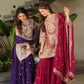 Embroidered Silk Palazzo Suit with Dupatta