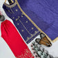 Embroidered Silk Palazzo Suit with Fancy Dupatta