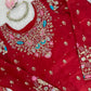 Embroidered Silk Wedding wear Sharara Set