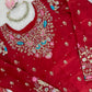 Embroidered Silk Wedding wear Sharara Set