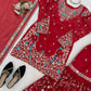 Embroidered Silk Wedding wear Sharara Set