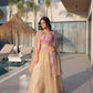 Embroidered Sindur Silk Lehenga Set with Shrug for Wedding and Party Occasions