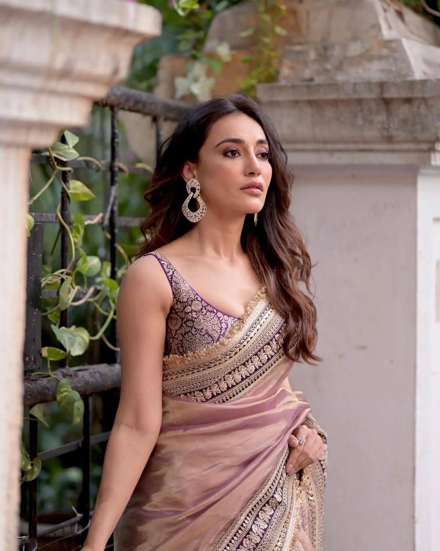 Embroidered Soft Net Designer Saree