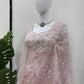 Embroidered Soft Net Designer Saree With Dupatta
