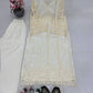 Embroidered Soft Net Suit with Silk Pants and Dupatta