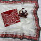 Embroidered Space Silk Saree with Banglori Silk Blouse