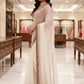 Embroidered Space Silk Saree with Banglori Silk Blouse