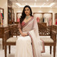 Embroidered Space Silk Saree with Banglori Silk Blouse