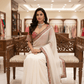 Embroidered Space Silk Saree with Banglori Silk Blouse