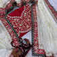 Embroidered Space Silk Saree with Banglori Silk Blouse