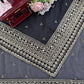 Embroidered Tibby Silk Designer Saree