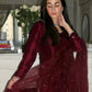 Embroidered Tissue Organza Silk Suit Set with Dupatta