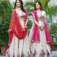 Embroidered Tissue Silk Festival Lehenga Choli