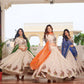 Embroidered Tissue Silk Festival Lehenga Choli