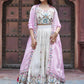 Embroidered Tissue Silk Lehenga Choli