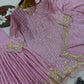 Embroidered Turkey Crush Sharara Suit Set for Wedding and Festive Wear