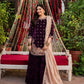 Embroidered Velvet Palazzo Suit Set