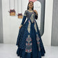 Embroidered Vichitra Crop Top Lehenga with Shrug