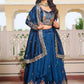 Embroidered Vichitra Silk Festival Lehenga Choli