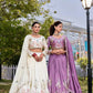 Embroidered Vichitra Silk Lehenga Choli Set for Wedding and Festive Wear
