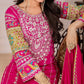 Embroidered Vichitra Silk Palazzo Suit with Organza Dupatta