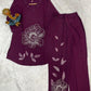 Embroidered Viscose Rayon Kurti Pant Set