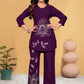 Embroidered Viscose Rayon Kurti Pant Set