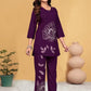 Embroidered Viscose Rayon Kurti Pant Set