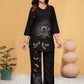 Embroidered Viscose Rayon Kurti Pant Set