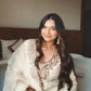 Embroidered Viscose Simer Kurta Set with Organza Dupatta
