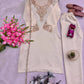 Embroidered Viscose Simer Kurta Set with Organza Dupatta