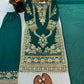 Emerald Gold Embroidered Kurta