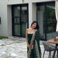Emerald Sequin Thread Kurta Set
