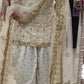 Fandy Crushi Silk Farshi Salwar Suit With Handwork Dupatta