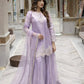 Fandy Silk Embroidered Sequin Diamond Handwork Kurti Palazzo Set with Net Moti Dupatta | Party Festive Wear