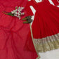 Faux Blooming Anarkali Palazzo Set with Dupatta
