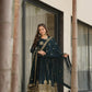 Faux Blooming Designer Gown with Rich Zari & Sequins Embroidery – 2 Colours