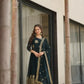 Faux Blooming Designer Gown with Rich Zari & Sequins Embroidery – 2 Colours