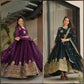 Faux Blooming Designer Gown with Rich Zari & Sequins Embroidery – 2 Colours