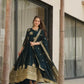 Faux Blooming Designer Gown with Rich Zari & Sequins Embroidery – 2 Colours