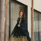 Faux Blooming Designer Gown with Rich Zari & Sequins Embroidery – 2 Colours