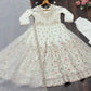 Faux Blooming Zari Anarkali with Dupatta Set