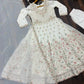 Faux Blooming Zari Anarkali with Dupatta Set