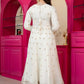 Faux Blooming Zari Anarkali with Dupatta Set