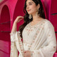 Faux Blooming Zari Anarkali with Dupatta Set