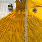 Faux Georgette Anarkali with Lace Work and Dupatta