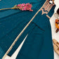 Faux Georgette Cording Embroidery Sharara Set