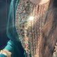 Faux Georgette Cording Embroidery Sharara Set