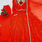 Faux Georgette Embroidered Anarkali Set with Dupatta