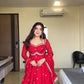 Faux Georgette Embroidered Anarkali Set with Dupatta